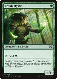 Elvish Mystic - Duel Decks: Elves vs. Inventors - Magic: The Gathering card