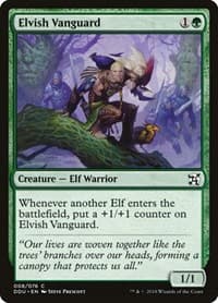 Elvish Vanguard - Duel Decks: Elves vs. Inventors - Magic: The Gathering card
