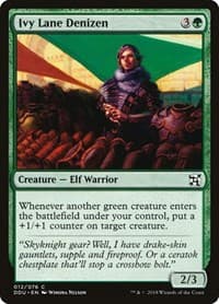 Ivy Lane Denizen - Duel Decks: Elves vs. Inventors - Magic: The Gathering card