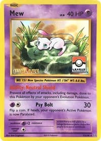 Mew - 53/108 (League Challenge) [1st Place] - League & Championship Cards - Pokemon card