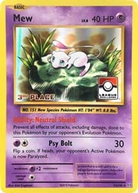 Mew - 53/108 (League Challenge) [3rd Place] - League & Championship Cards - Pokemon card