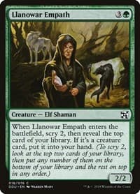 Llanowar Empath - Duel Decks: Elves vs. Inventors - Magic: The Gathering card