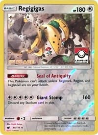 Regigigas - 84/111 (League Challenge) [1st Place] - League & Championship Cards - Pokemon card