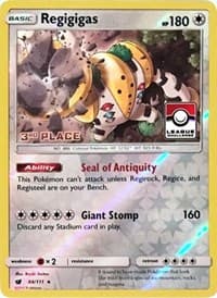 Regigigas - 84/111 (League Challenge) [3rd Place] - League & Championship Cards - Pokemon card