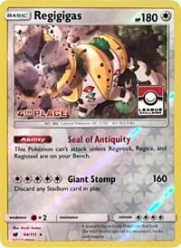 Regigigas - 84/111 (League Challenge) [4th Place] - League & Championship Cards - Pokemon card