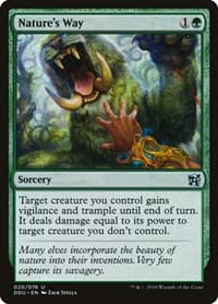 Nature's Way - Duel Decks: Elves vs. Inventors - Magic: The Gathering card