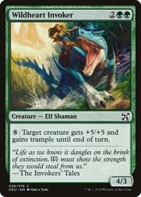 Wildheart Invoker - Duel Decks: Elves vs. Inventors - Magic: The Gathering card