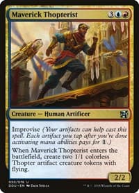 Maverick Thopterist - Duel Decks: Elves vs. Inventors - Magic: The Gathering card