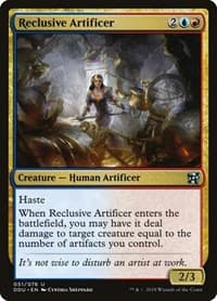 Reclusive Artificer - Duel Decks: Elves vs. Inventors - Magic: The Gathering card
