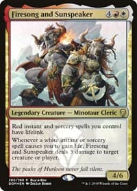Firesong and Sunspeaker - Buy-A-Box Promos - Magic: The Gathering card