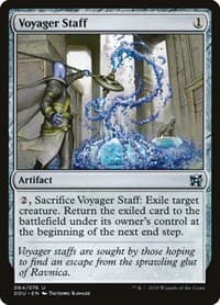 Voyager Staff - Duel Decks: Elves vs. Inventors - Magic: The Gathering card