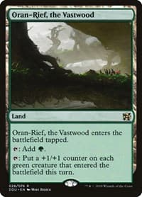Oran-Rief, the Vastwood - Duel Decks: Elves vs. Inventors - Magic: The Gathering card