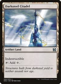 Darksteel Citadel - Duel Decks: Elves vs. Inventors - Magic: The Gathering card