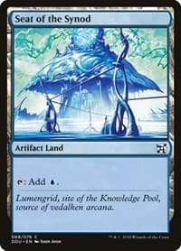 Seat of the Synod - Duel Decks: Elves vs. Inventors - Magic: The Gathering card