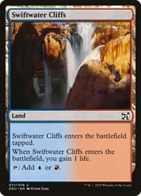 Swiftwater Cliffs - Duel Decks: Elves vs. Inventors - Magic: The Gathering card