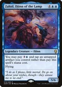 Zahid, Djinn of the Lamp - Dominaria - Magic: The Gathering card