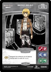 Armin Arlelt - Young Genius (C1-AT) - Attack on Titan - MetaX TCG card