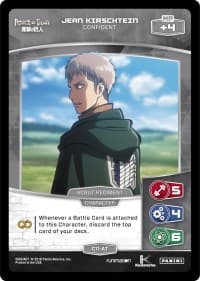 Jean Kirschtein - Confident - Attack on Titan - MetaX TCG card