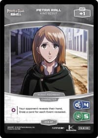 Petra Rall - Kind Scout - Attack on Titan - MetaX TCG card
