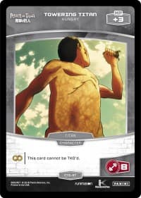 Towering Titan - Hungry - Attack on Titan - MetaX TCG card