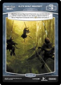 Elite Scout Regiment (C20-AT) - Attack on Titan - MetaX TCG card