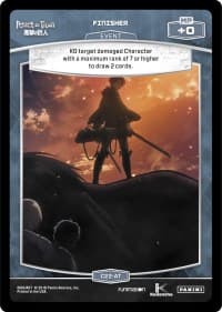 Finisher - Attack on Titan - MetaX TCG card