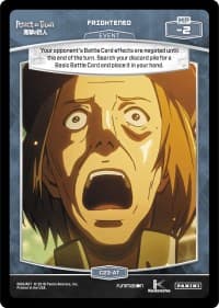 Frightened - Attack on Titan - MetaX TCG card
