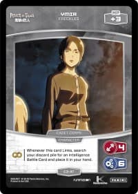 Ymir - Freckles - Attack on Titan - MetaX TCG card