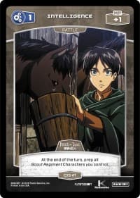 1 Intelligence (C33-AT) - Attack on Titan - MetaX TCG card
