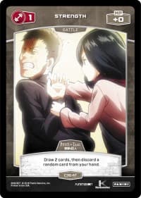 1 Strength (C36-AT) - Attack on Titan - MetaX TCG card