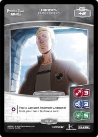 Hannes - Family Friend - Attack on Titan - MetaX TCG card