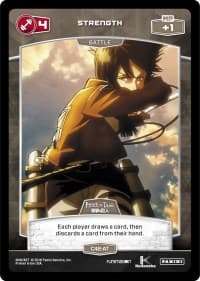 4 Strength (C48-AT) - Attack on Titan - MetaX TCG card