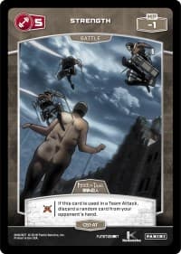 5 Strength (C51-AT) - Attack on Titan - MetaX TCG card