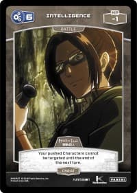 6 Intelligence (C54-AT) - Attack on Titan - MetaX TCG card