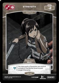 6 Strength (C57-AT) - Attack on Titan - MetaX TCG card