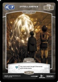 7 Intelligence (C58-AT) - Attack on Titan - MetaX TCG card