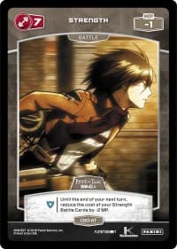 7 Strength (C60-AT) - Attack on Titan - MetaX TCG card
