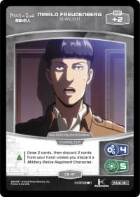 Marlo Freudenberg - Bowl Cut - Attack on Titan - MetaX TCG card
