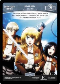 Diversity - Promotional Cards - MetaX TCG card