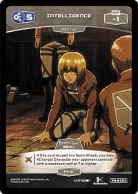 5 Intelligence (P3-AT) - Promotional Cards - MetaX TCG card