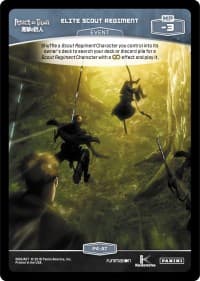 Elite Scout Regiment - Promotional Cards - MetaX TCG card