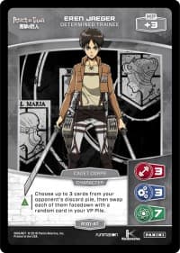 Eren Jaeger - Determined Trainee - Attack on Titan - MetaX TCG card