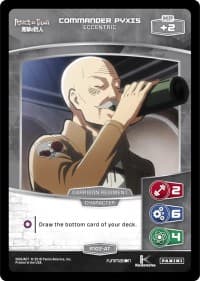 Commander Pyxis - Eccentric - Attack on Titan - MetaX TCG card