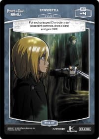 Standstill - Attack on Titan - MetaX TCG card