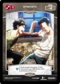 1 Strength (R126-AT) - Attack on Titan - MetaX TCG card