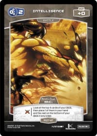2 Intelligence (R127-AT) - Attack on Titan - MetaX TCG card