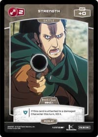 2 Strength (R128-AT) - Attack on Titan - MetaX TCG card
