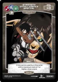 3 STR/INT/SP - Attack on Titan - MetaX TCG card