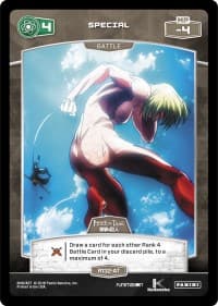 4 Special (R132-AT) - Attack on Titan - MetaX TCG card