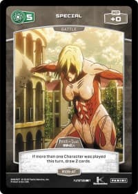 5 Special (R135-AT) - Attack on Titan - MetaX TCG card